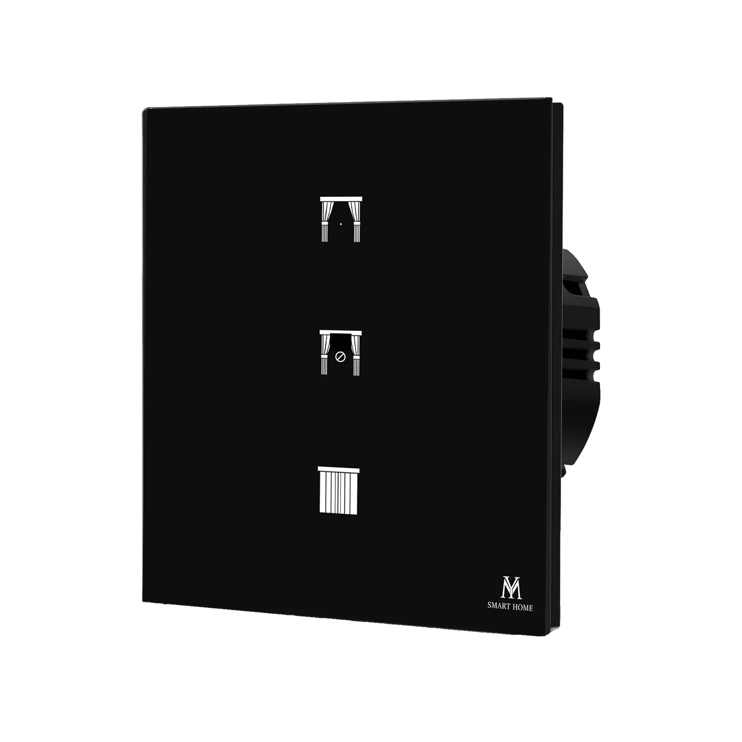 کلید لمسی پرده برقی وسط بازشو مولتی تاچ مدل BD07 مای اسمارت هوم